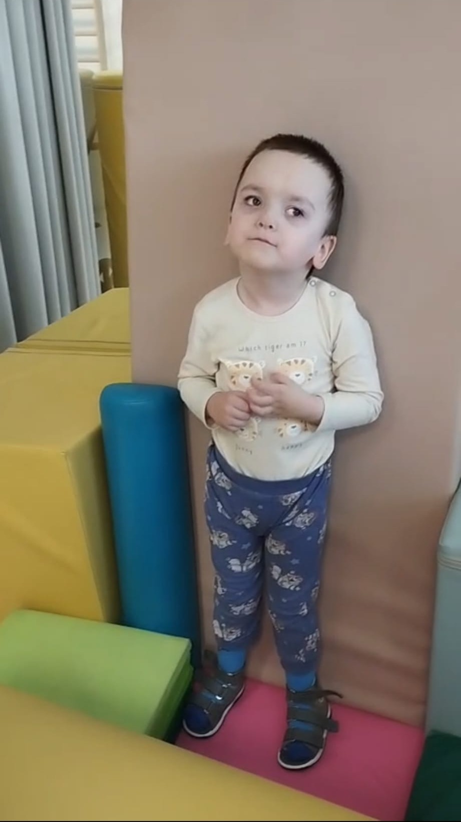 Tobias na rehabilitácii